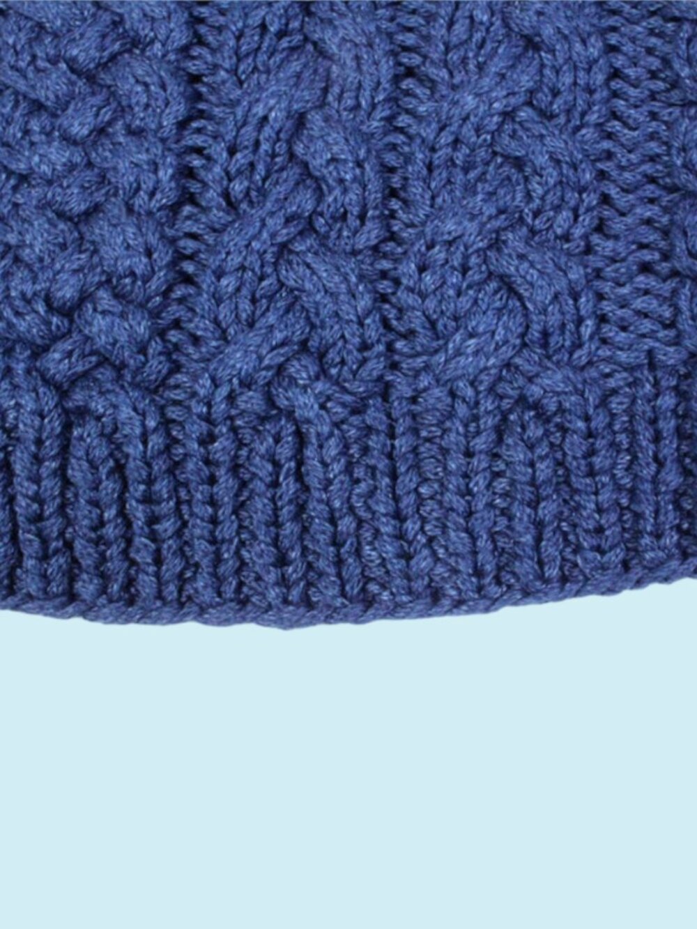 Ulla Johnson Zari Cardigan Size M/L Blue Knit Full Zip Textured Cotton Sweater - Picture 11 of 12